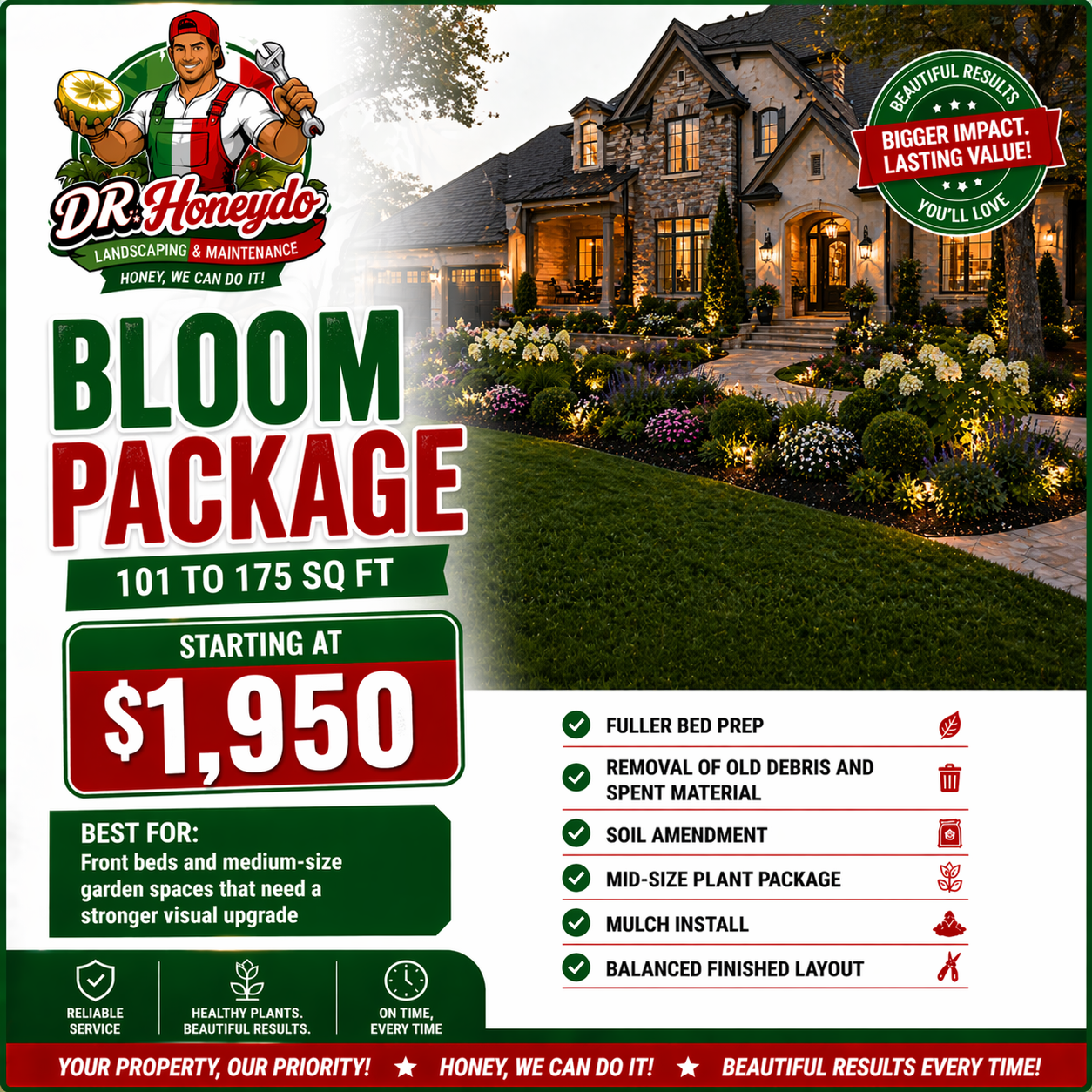 Bloom garden package