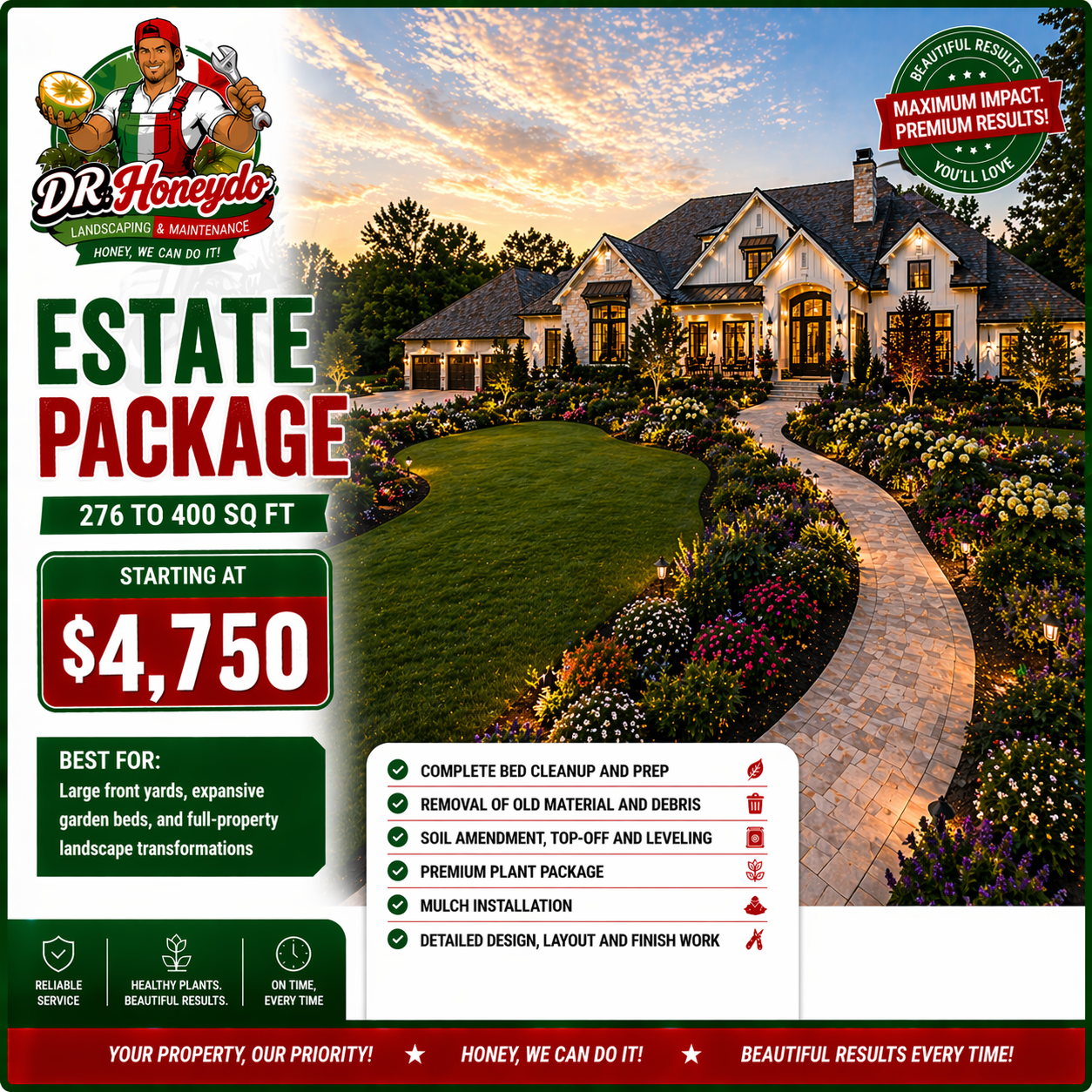 Estate garden package