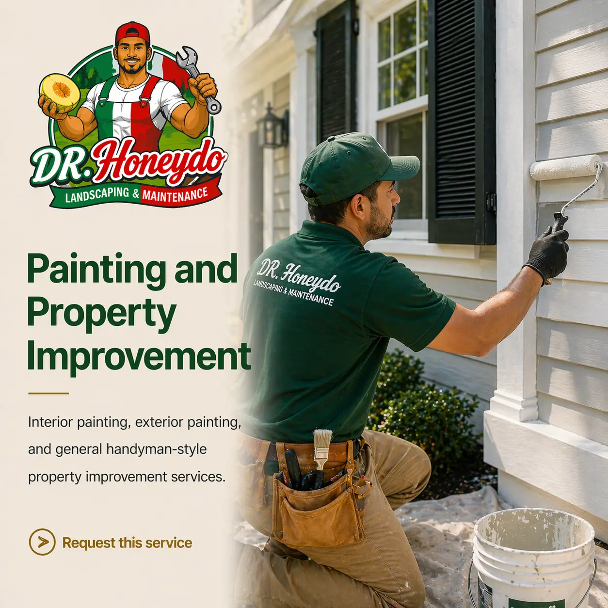 DR. Honeydo handyman and property improvement work in New Orleans